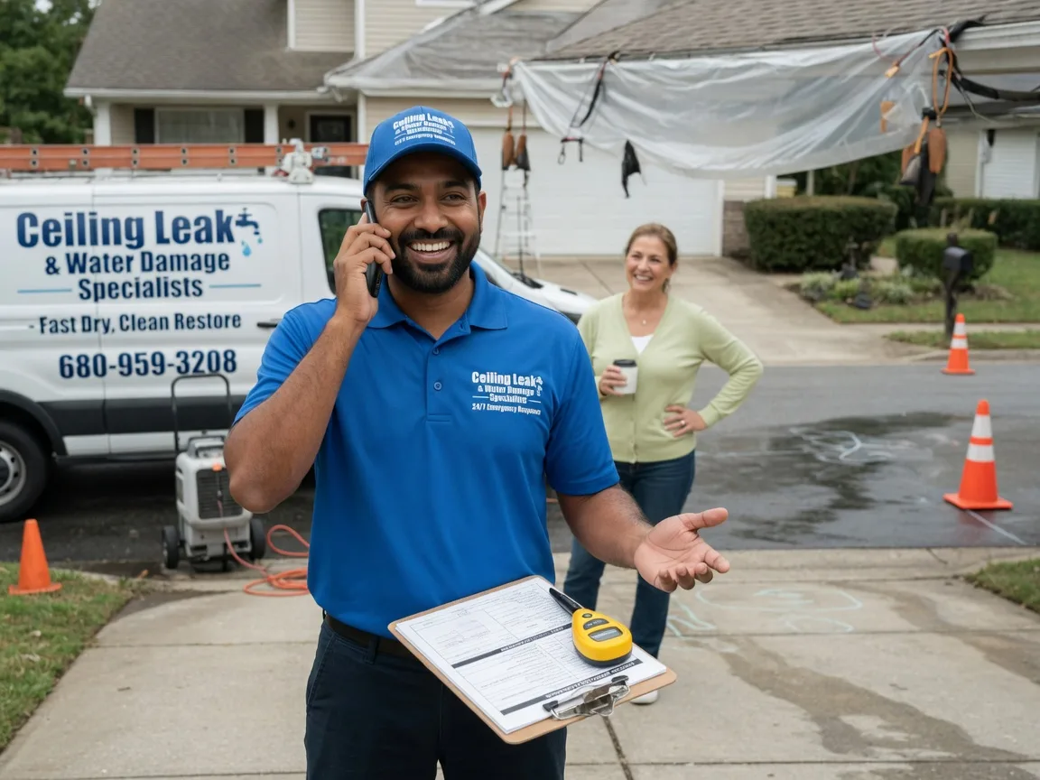 Ceiling Leak Cleanup Saint James City, FL FAQs